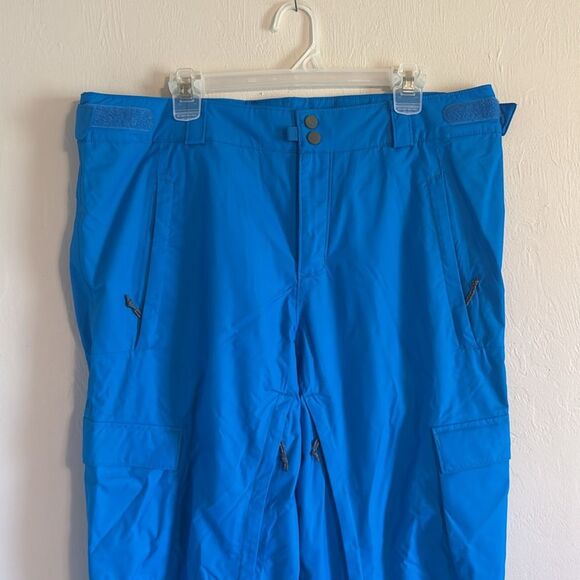 Columbia Turquoise Omni-Tech Heat Bugaboo Ski Pant size large outdoors winter - Picture 2 of 12
